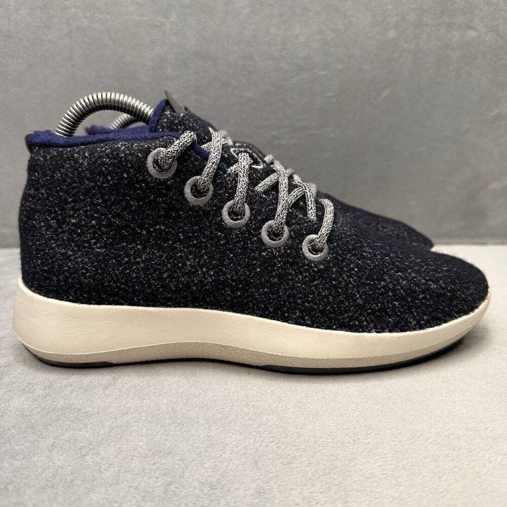 Allbirds Wool Runner Up Mizzles Womens Size 8 Shoes Blue High Top Comfort Casual